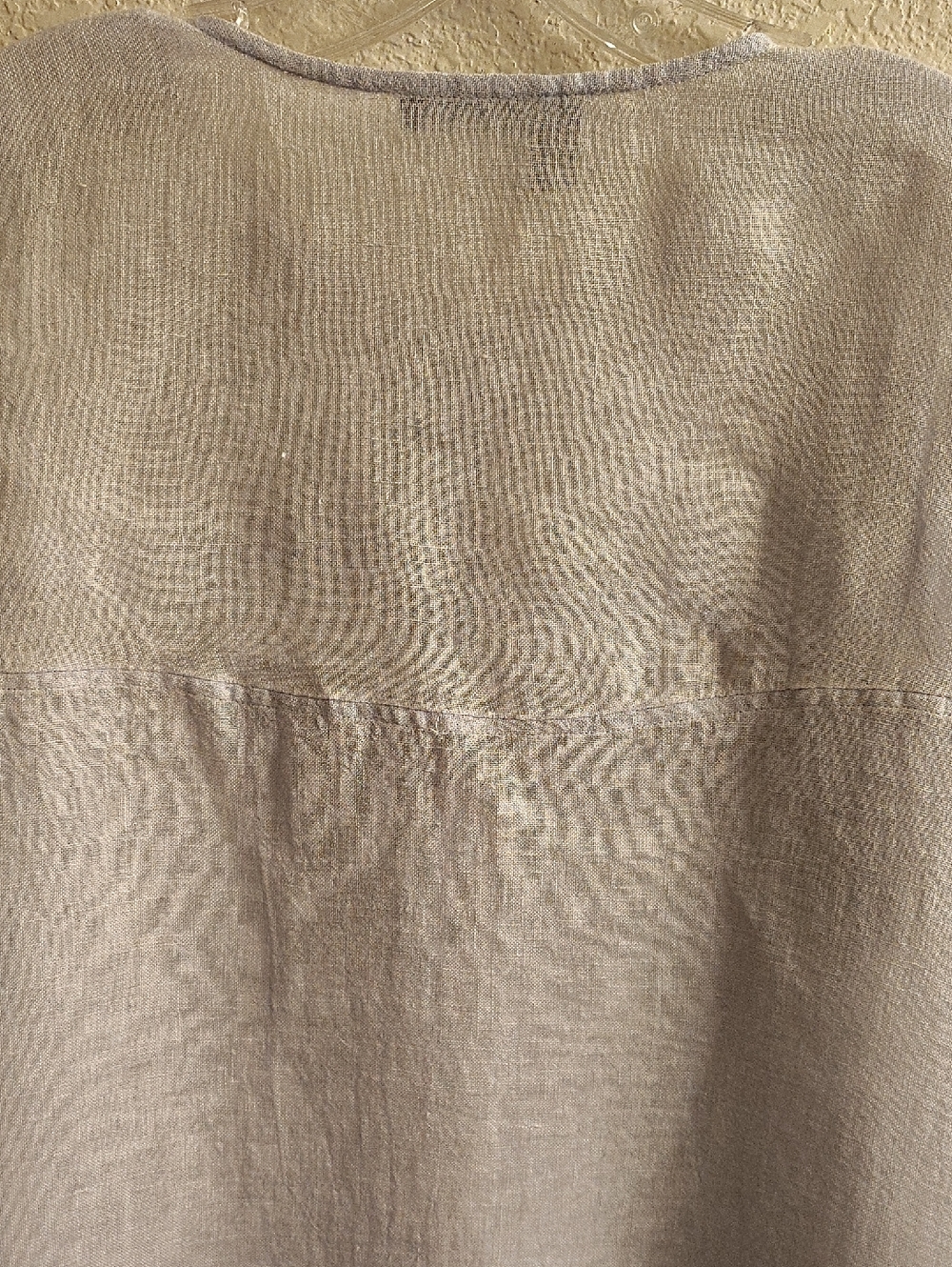 EILEEN FISHER Women's Sz XS Light Blue Round Neck 3/4 Sleeves Buttons B26 X P - Picture 5 of 11